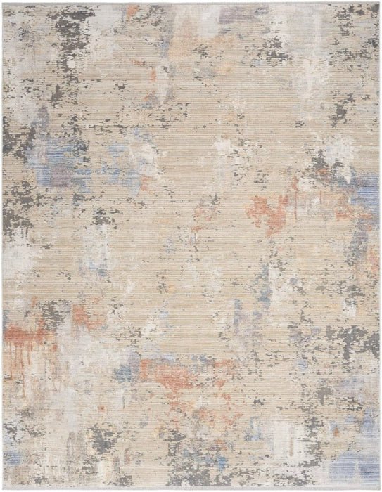 Abstract Hues ABH01 Beige/Grey Rug