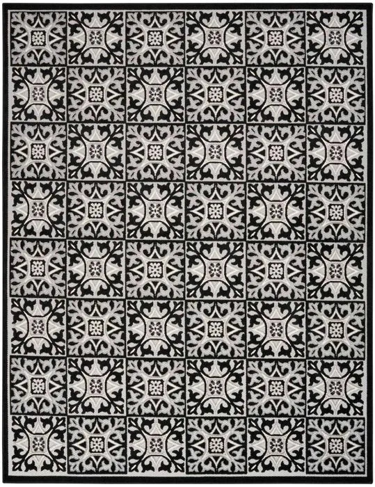 Aloha ALH34 Black/White Area Rug