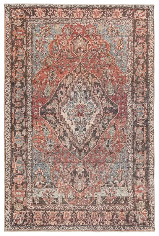 Boheme BOH18 Rust/Grey Rug