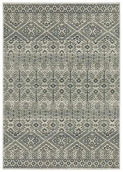 Branson BR02A Blue/Beige Rug