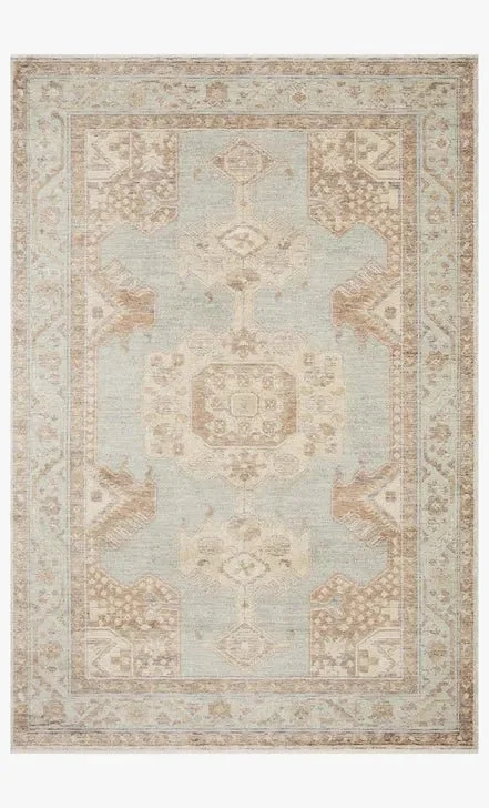 Carlisle CAR-01 Seafoam/Taupe Rug