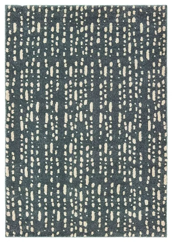 Carson 9673B Blue Ivory Rug