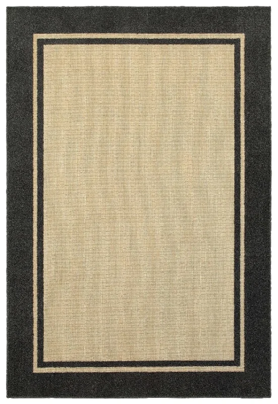 Cayman 5594K Sand/ Charcoal Rug