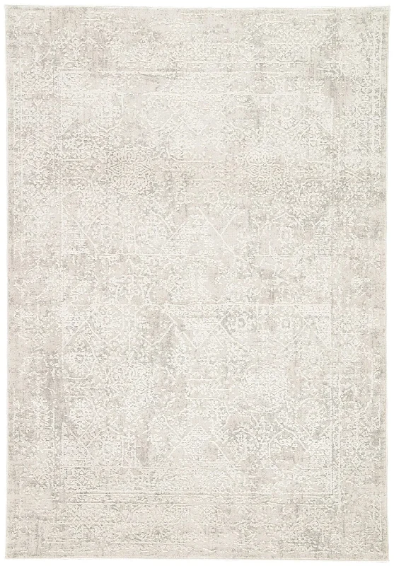 Cirque CIQ07 Lianna Silver/White Rug