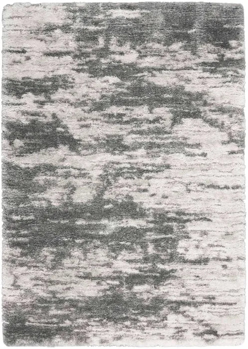 Dreamy Shag DRS02 Charcoal/Ivory Rug