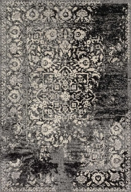 Emory EB 01 Black/Ivory Rug