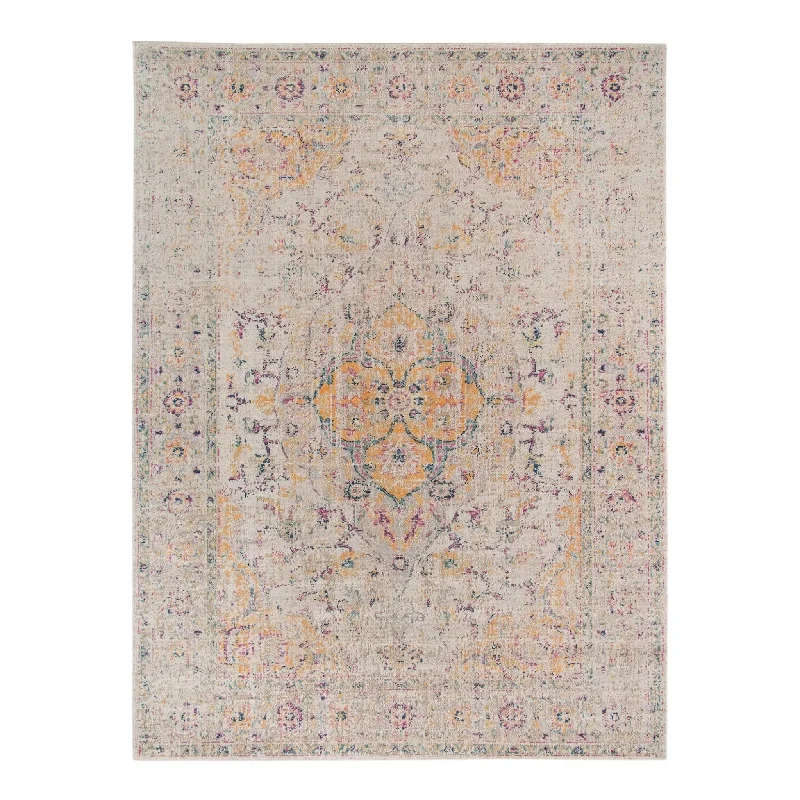 Eternal ETE-2 Ivory/Yellow Rug