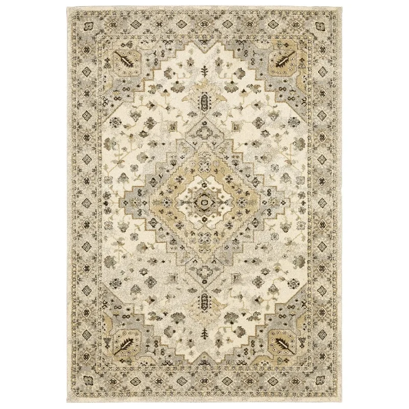 Florence 4332X Beige/Grey Rug