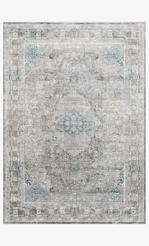 Gemma GEM-05 Silver/Blue Rug