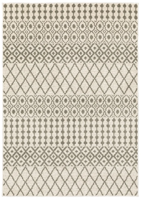 Georgia 717B Ivory/Grey Rug