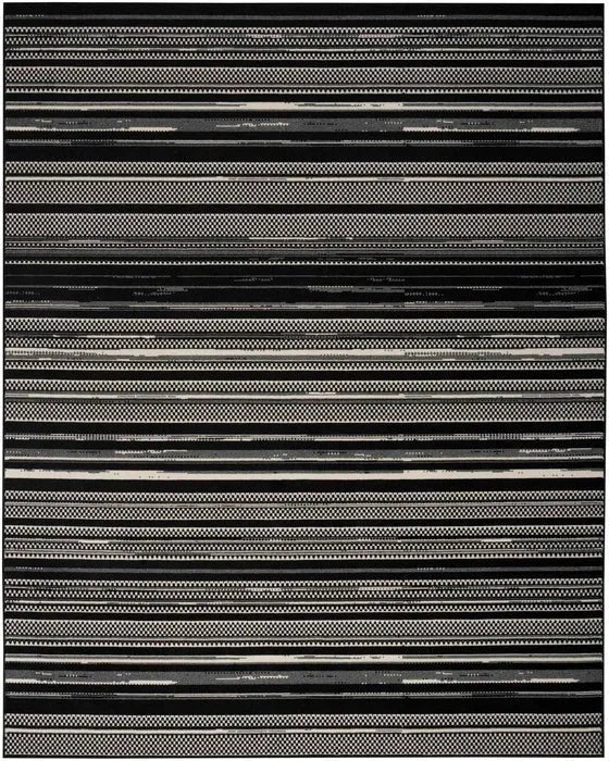 Grafix GRF41 Black/White Area Rug