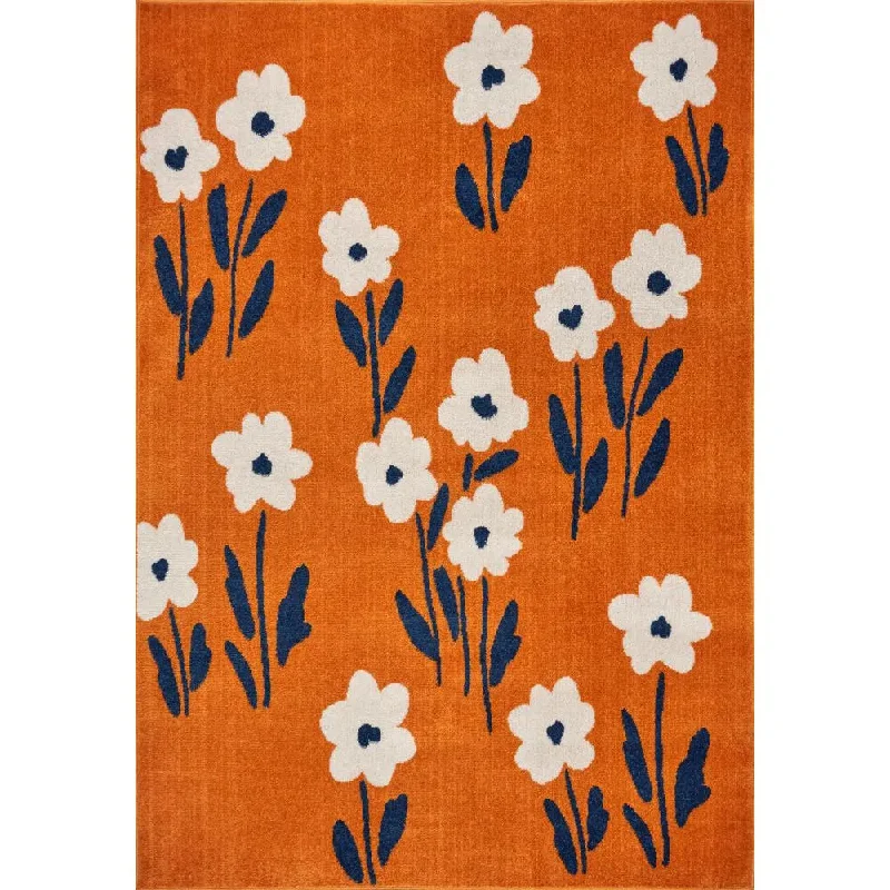 Harmony 81682ORI Orange/Ivory Rug