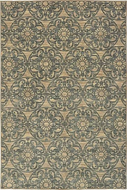 Harper 79192 Beige/Blue Rug