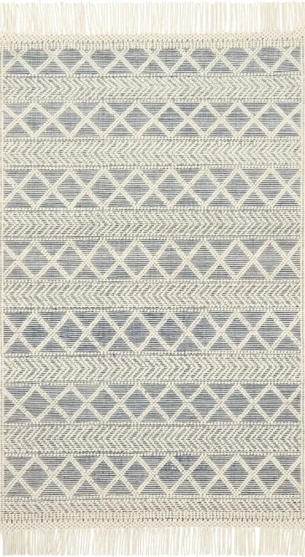 Holloway by Magnolia Home YH-03 Navy/Ivory Rug