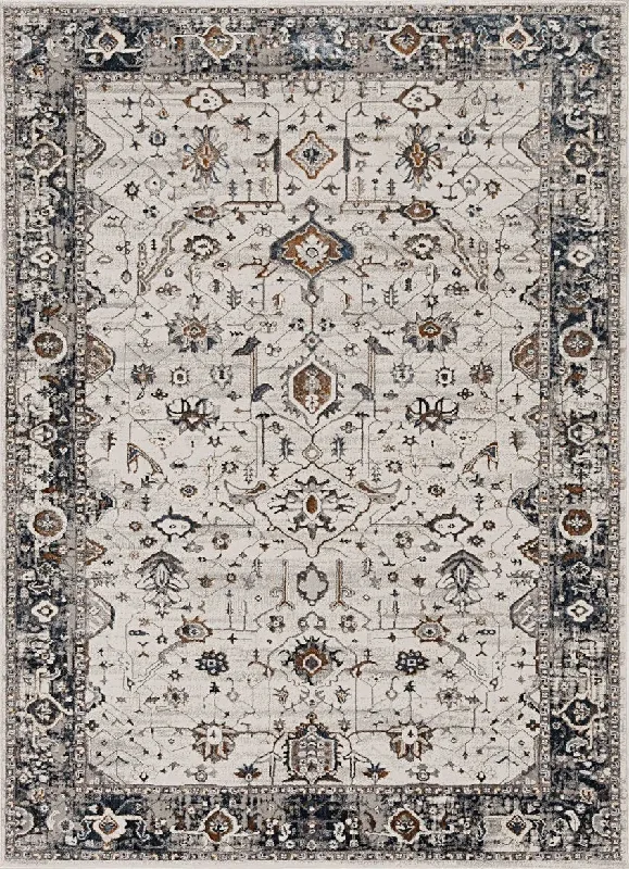 Inspire 7500 Ivory/Grey Empera Rug