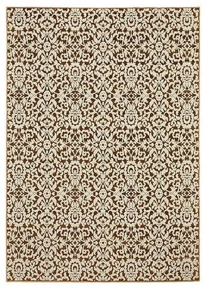 Intrigue INT02 Rust/Ivory Rug