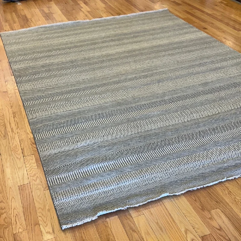 Kaoud Rugs 9X12.4 Rectangle Grey Contemp Area Rug