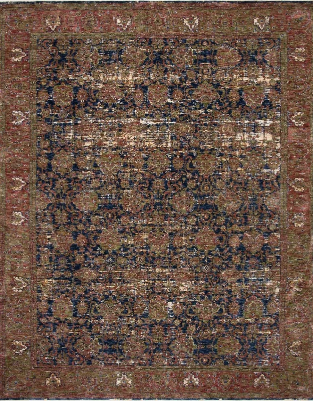 Kennedy by Magnolia Home KEN-03 Blue/Multi Rug