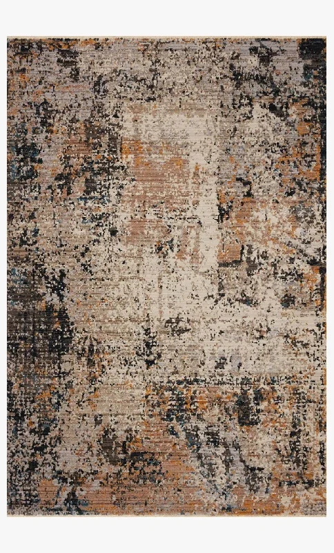 Leigh LEI-04 Silver/Multi Rug