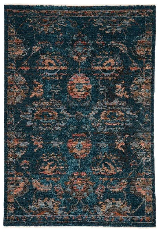 Myriad MYD04 Blue/Tan Rug