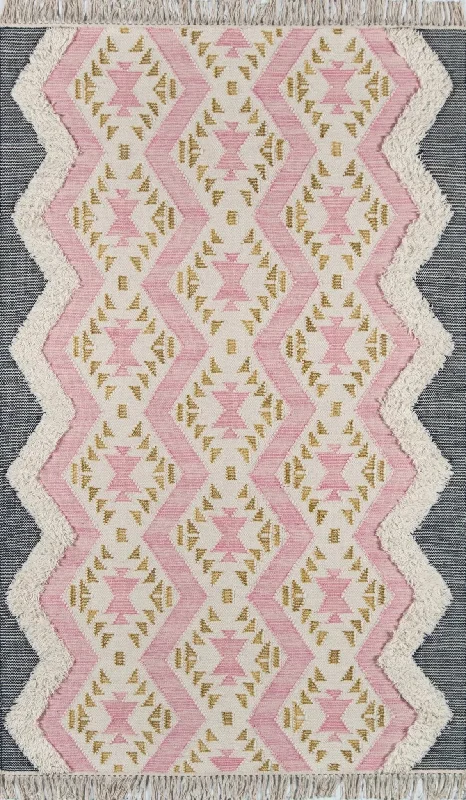 Novogratz Indio IND-1 Pink Rug