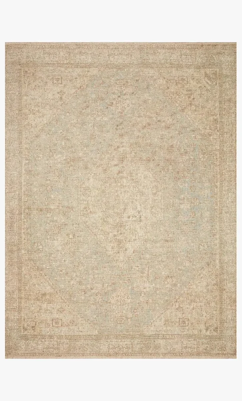 Priya Pry-01 Ocean/Ivory Rug