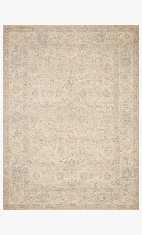 Priya Pry-05 Natural/Blue Rug