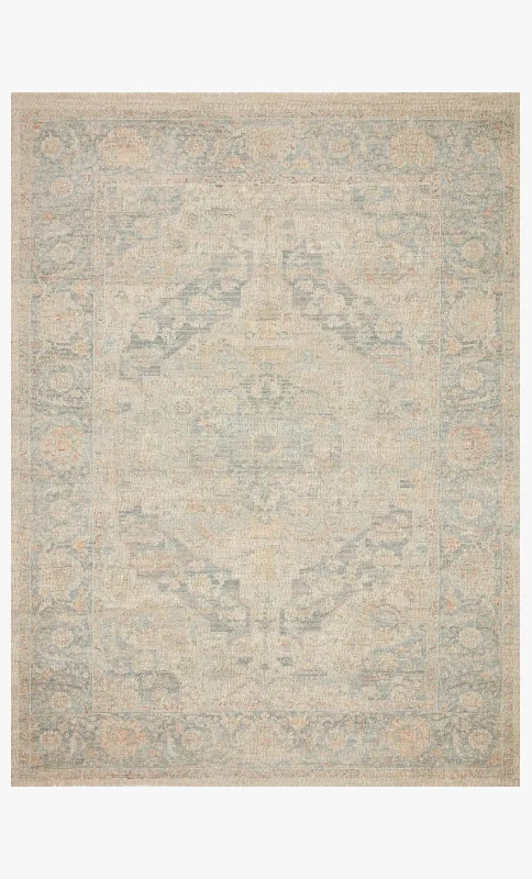 Priya Pry-08 Bone/Bluestone Rug