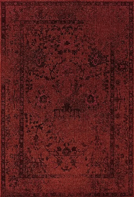 Revival 550R Red/ Grey Rug