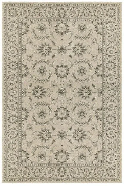 Richmond 114J Ivory / Grey Rug