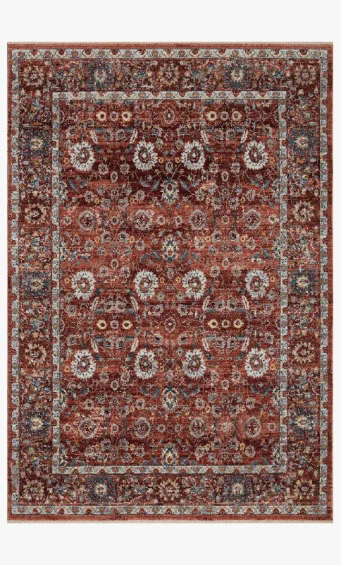 Samra Sam-07 Brick/Multi Rug