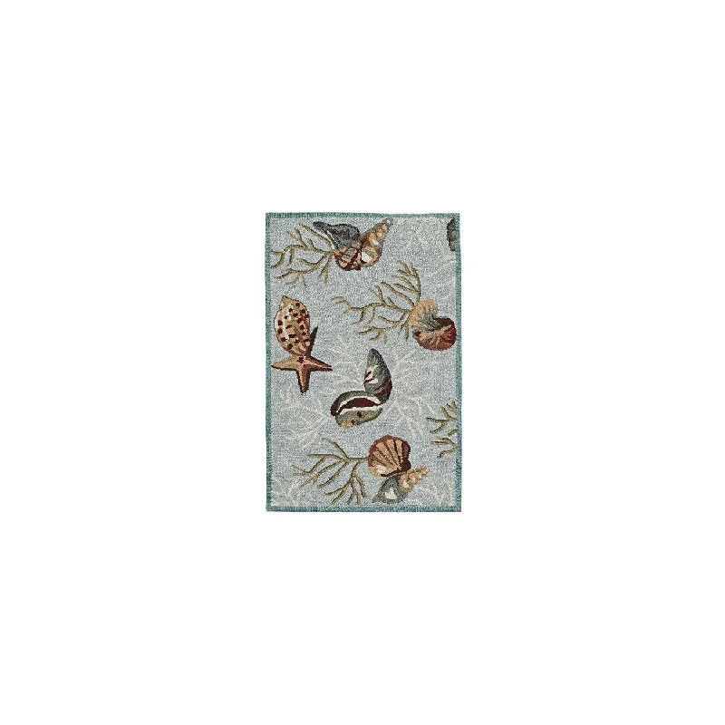 Sonesta 2021 Coral Reef Blue Rug