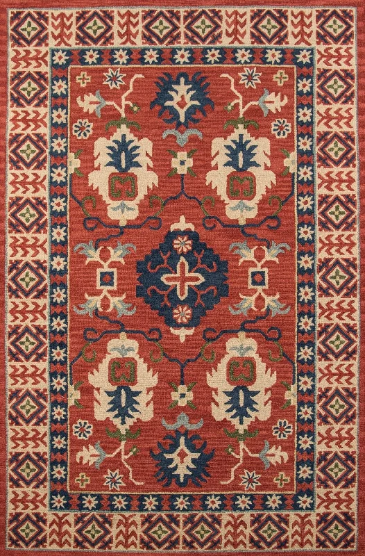 Tangier TAN-3 Red Rug