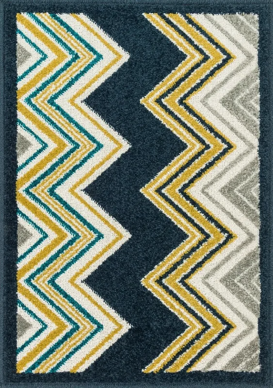 Terrace Htc 11 Navy Multi Rug