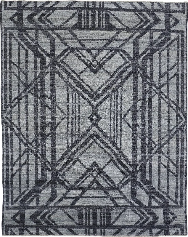 Vivien 8046554F Gray/Blue Rug