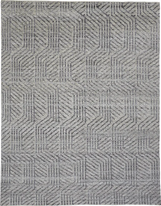 Vivien 8046556F Gray/Tan Rug