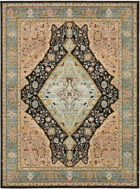 Zephyr 92124 60129 Bidjar Robin'S Egg Rug