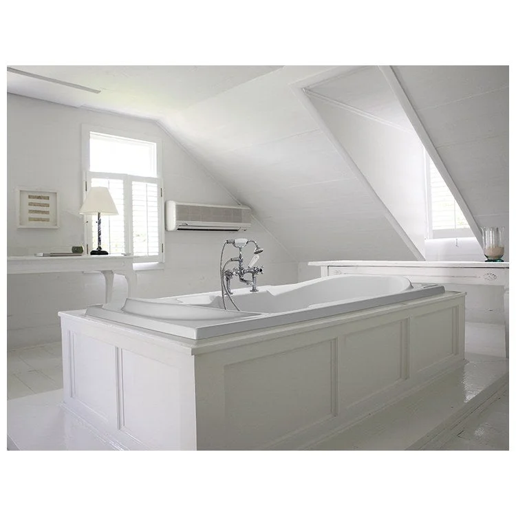 Soaking Tub Tranquility 2 72 x 42 Inch Drop-In Center White Acrylic CXL 106 Gallons 21 Inch