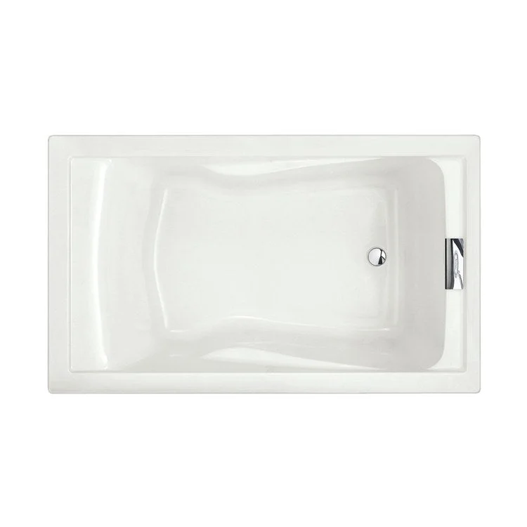 Evolution 60"L x 36"W Deep Soak Bathtub