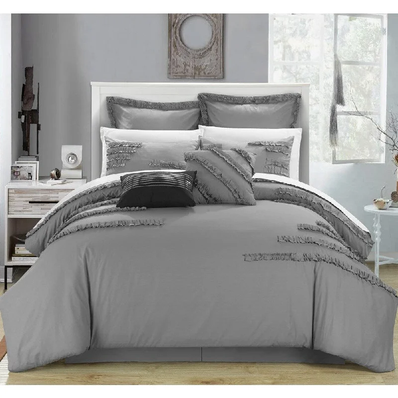 Chic Home Scotsdale Cotton 12-piece Bed in a Bag with Sheet Set