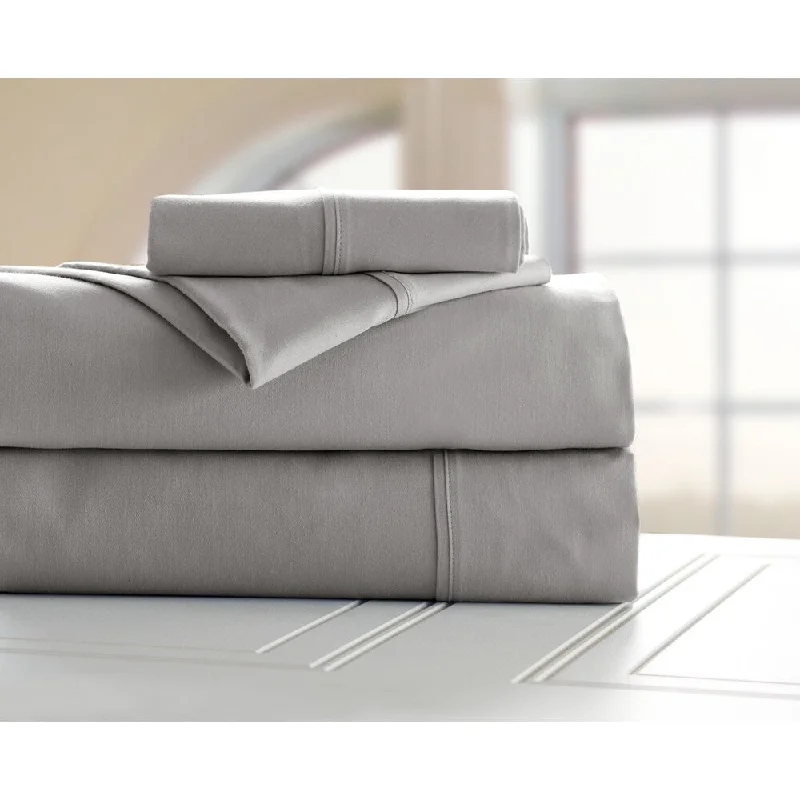 Copper Grove Sikalongo 650-thread count Solid Bed Sheet Set