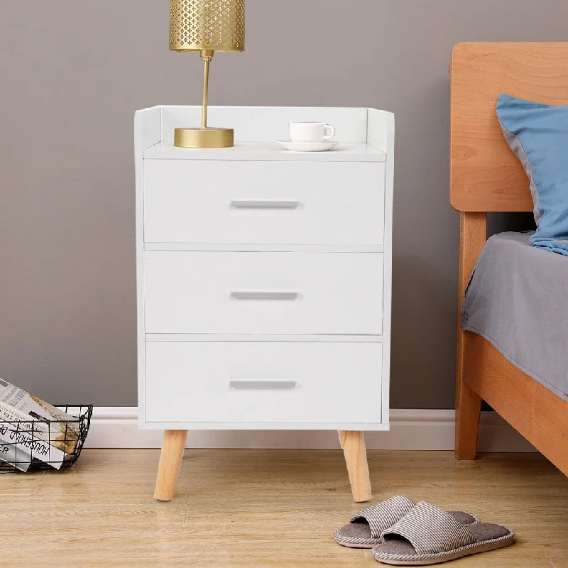 Nordic Simples Bedside Table Bedroom Simples Storage Bedside Table Easy Assembly