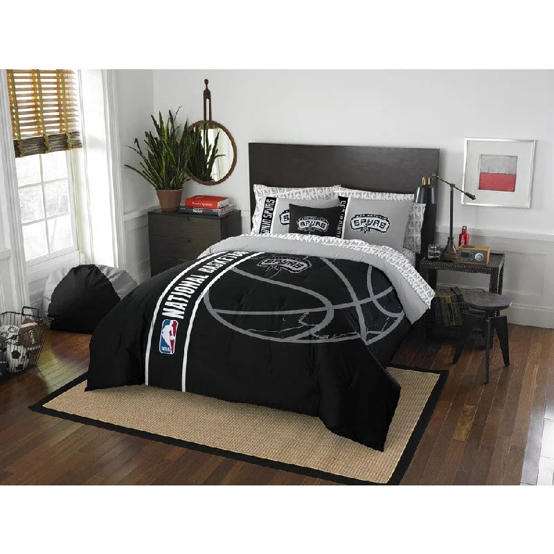 The Northwest Company NBA San Antonio Spurs Full 7-piece Bed in a Bag with Sheet Set