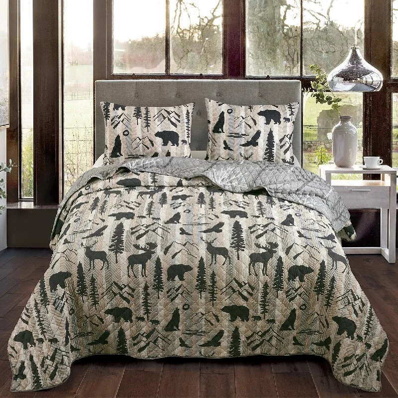 Forest Weave 3-PC Quilt Set from Your Lifestyle by Donna Sharp