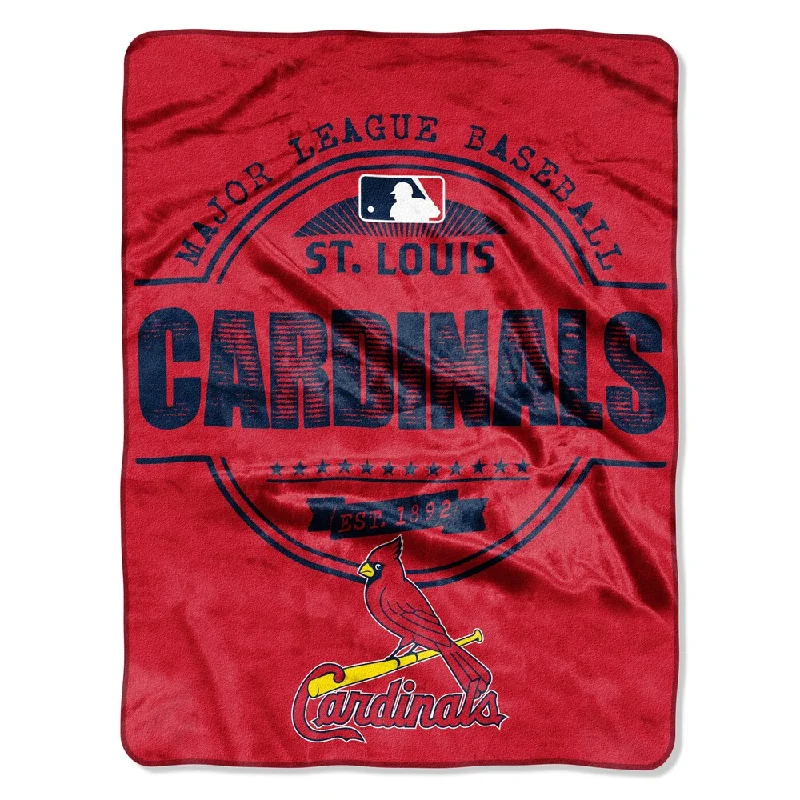 Cardinals Structure Micro Throw Blanket - Multi