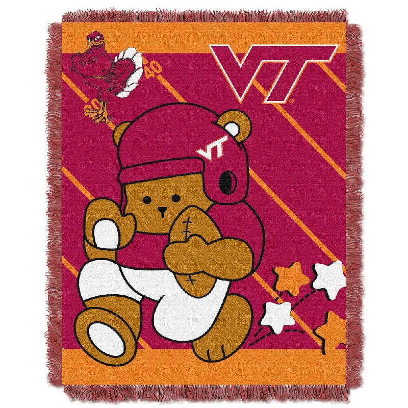 COL 044 Virginia Tech Baby Blanket