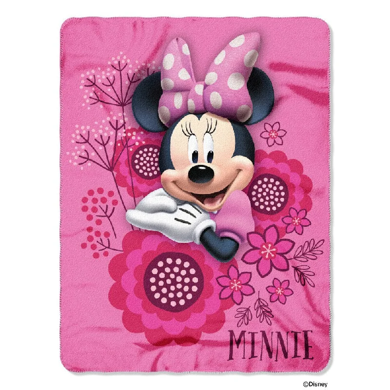 ENT 018 Minnie Bowtique So Many Bows Blanket