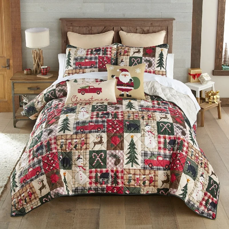 Holiday Dream Quilt Set - Twin