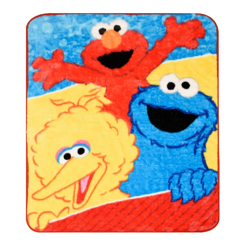 Kids Throw Blanket Sesame Street