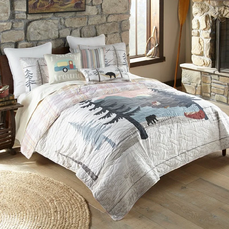 Lake Retreat Quilt Set - King